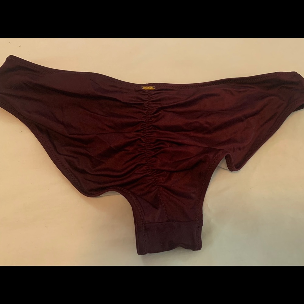 NWOT Victoria’s Secret PINK Ruched Bikini Bottom